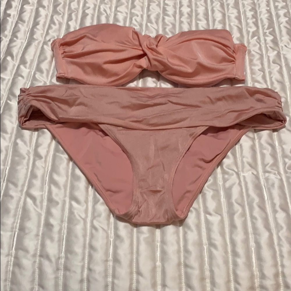 Blush pink bikini